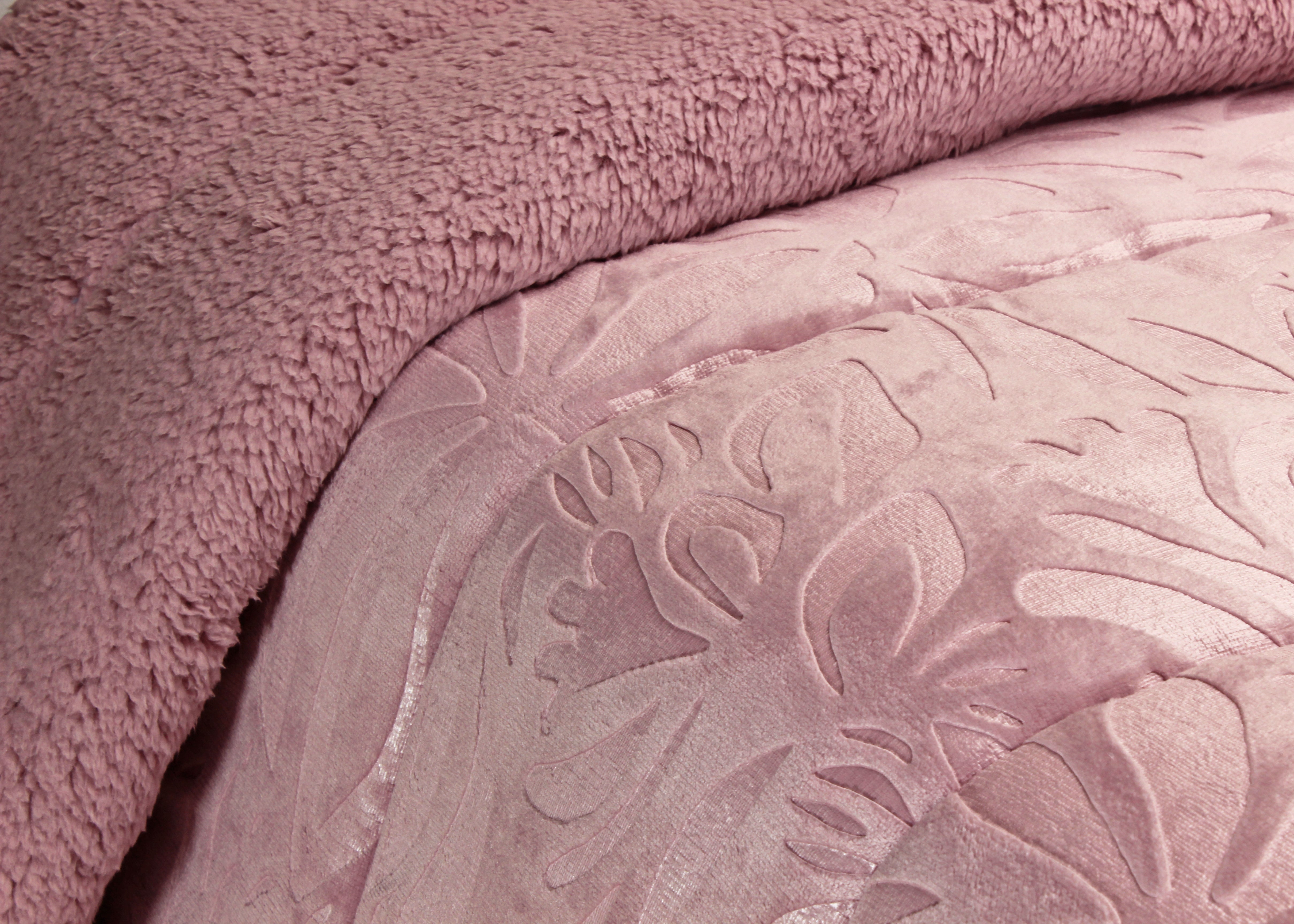 Edredom de Borrego Warm Alba Rosa