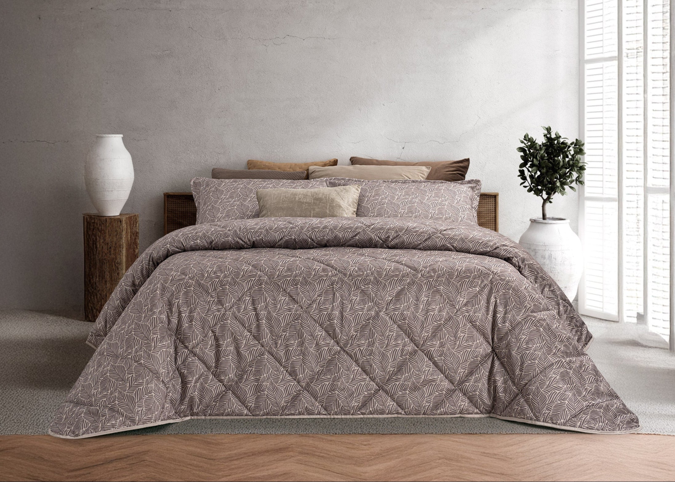 Edredom Silk Arvi Taupe