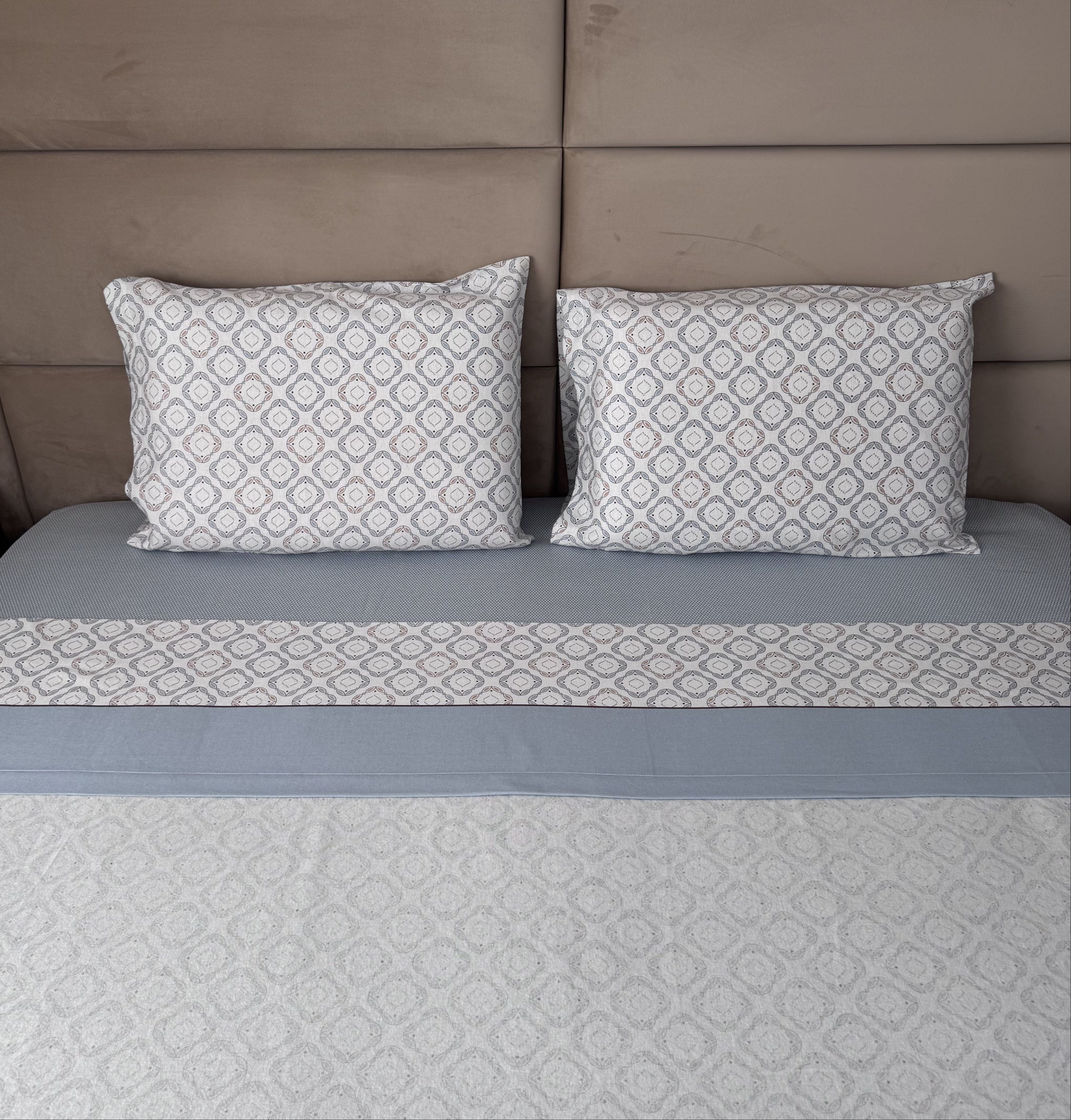 Lençóis de Cama Flanela Atlas Azul