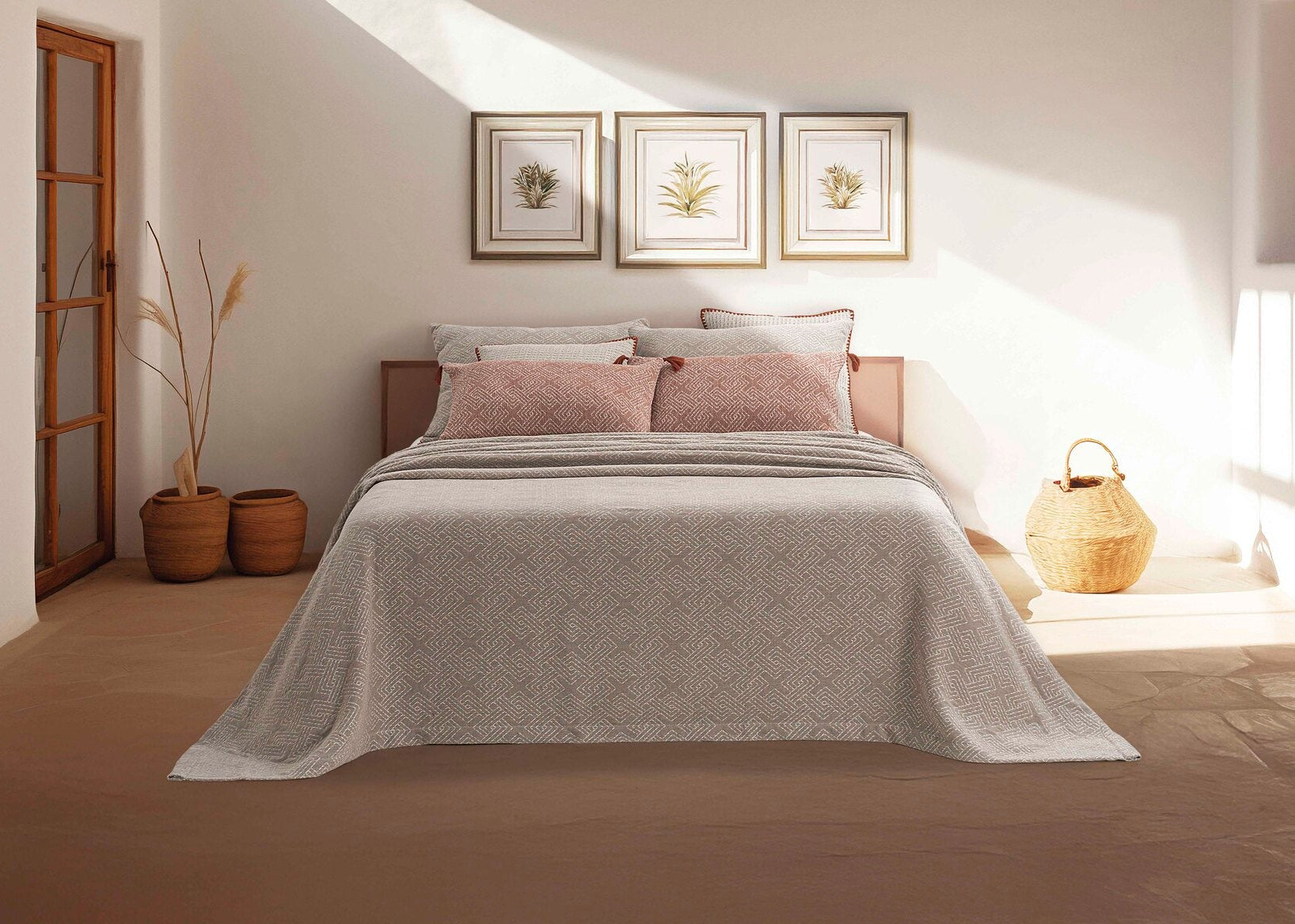 Colcha Jacquard Duna Linho