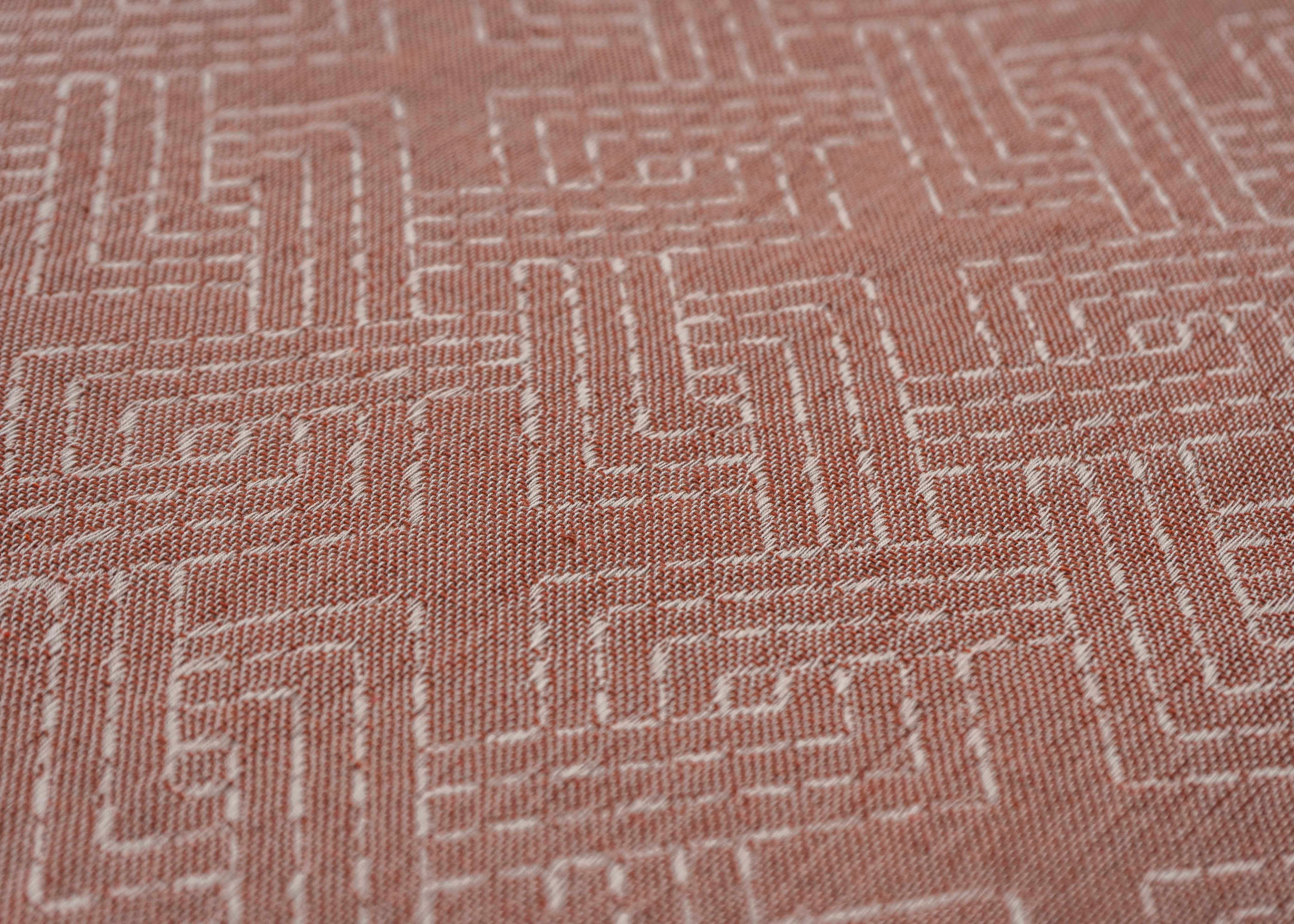 Colcha Jacquard Duna Telha