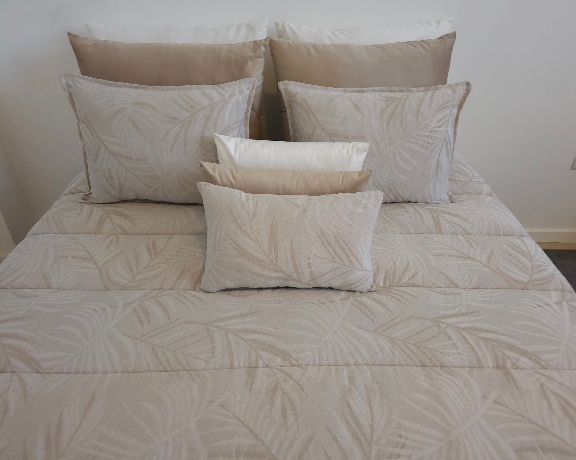 Edredom Jacquard Royal Bege