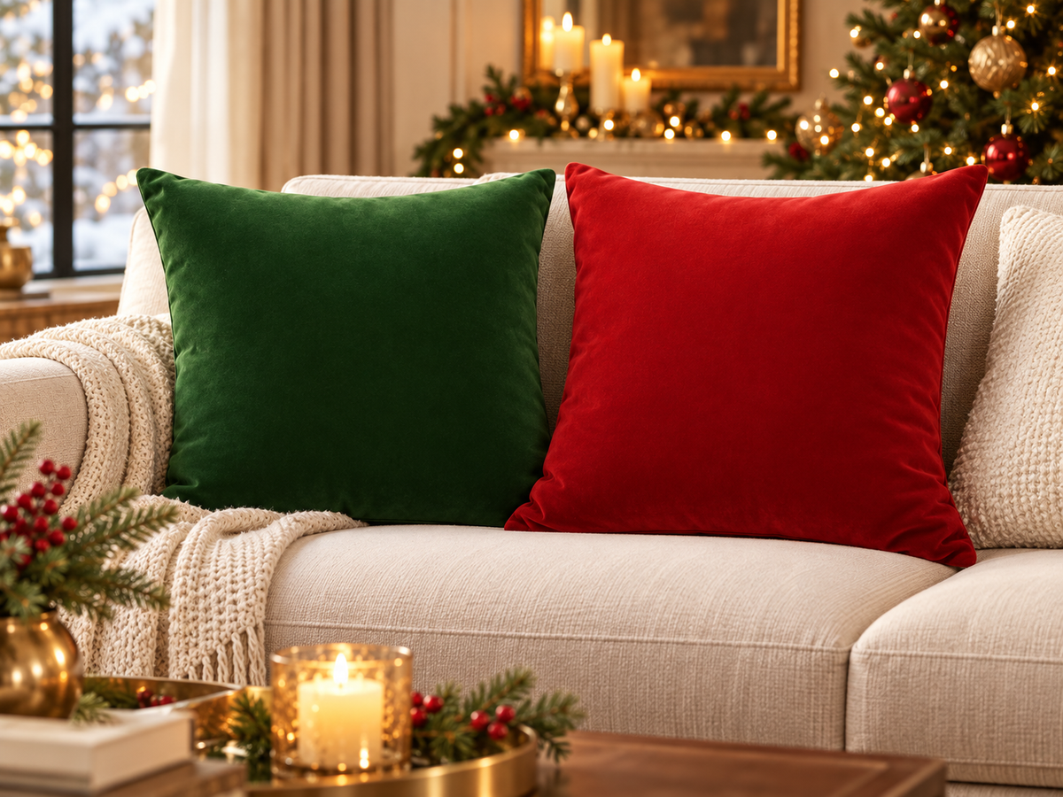 Almofada Decorativa de Natal Floc