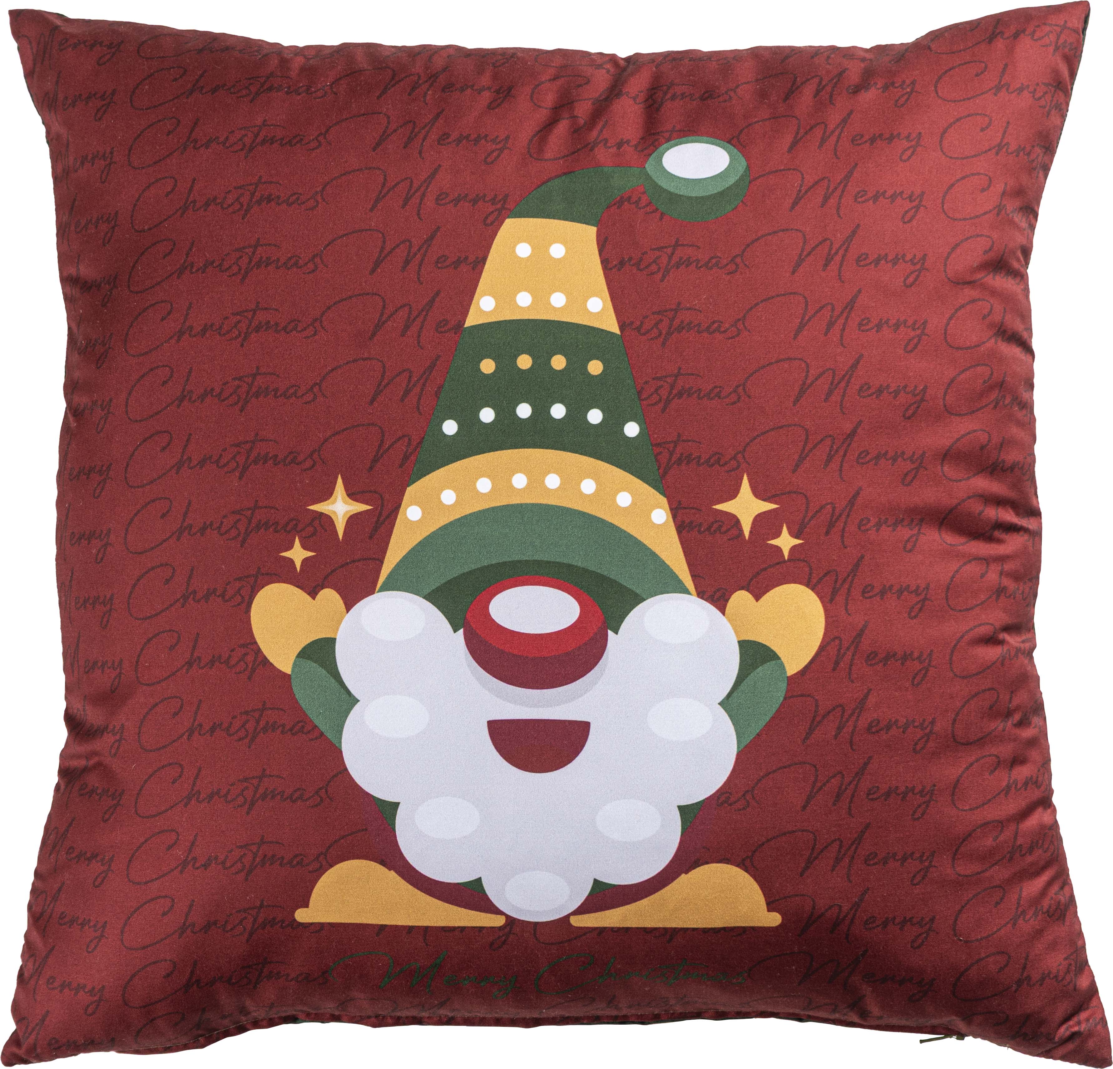 Almofada Decorativa de Natal Gnomo