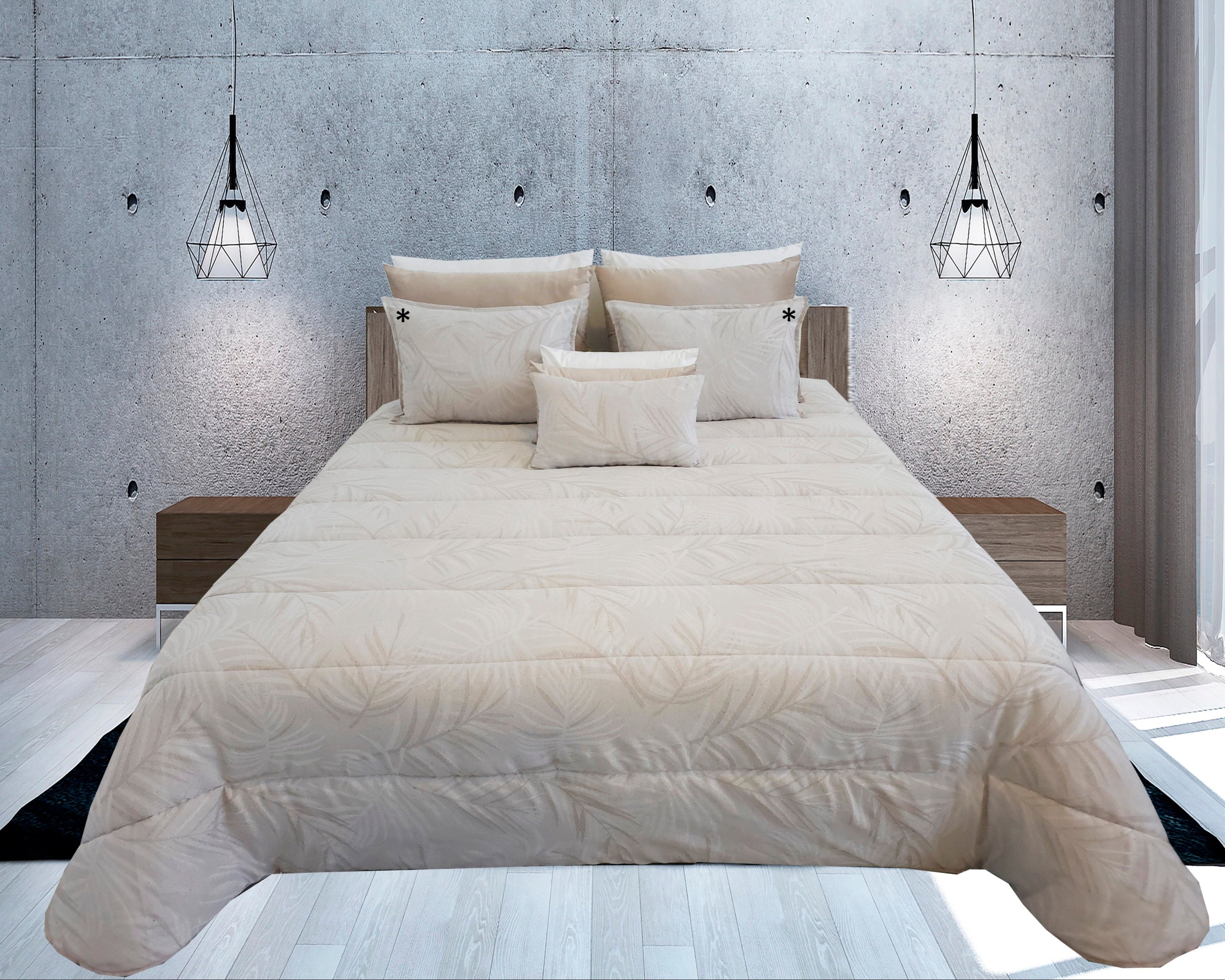Edredom Jacquard Royal Bege