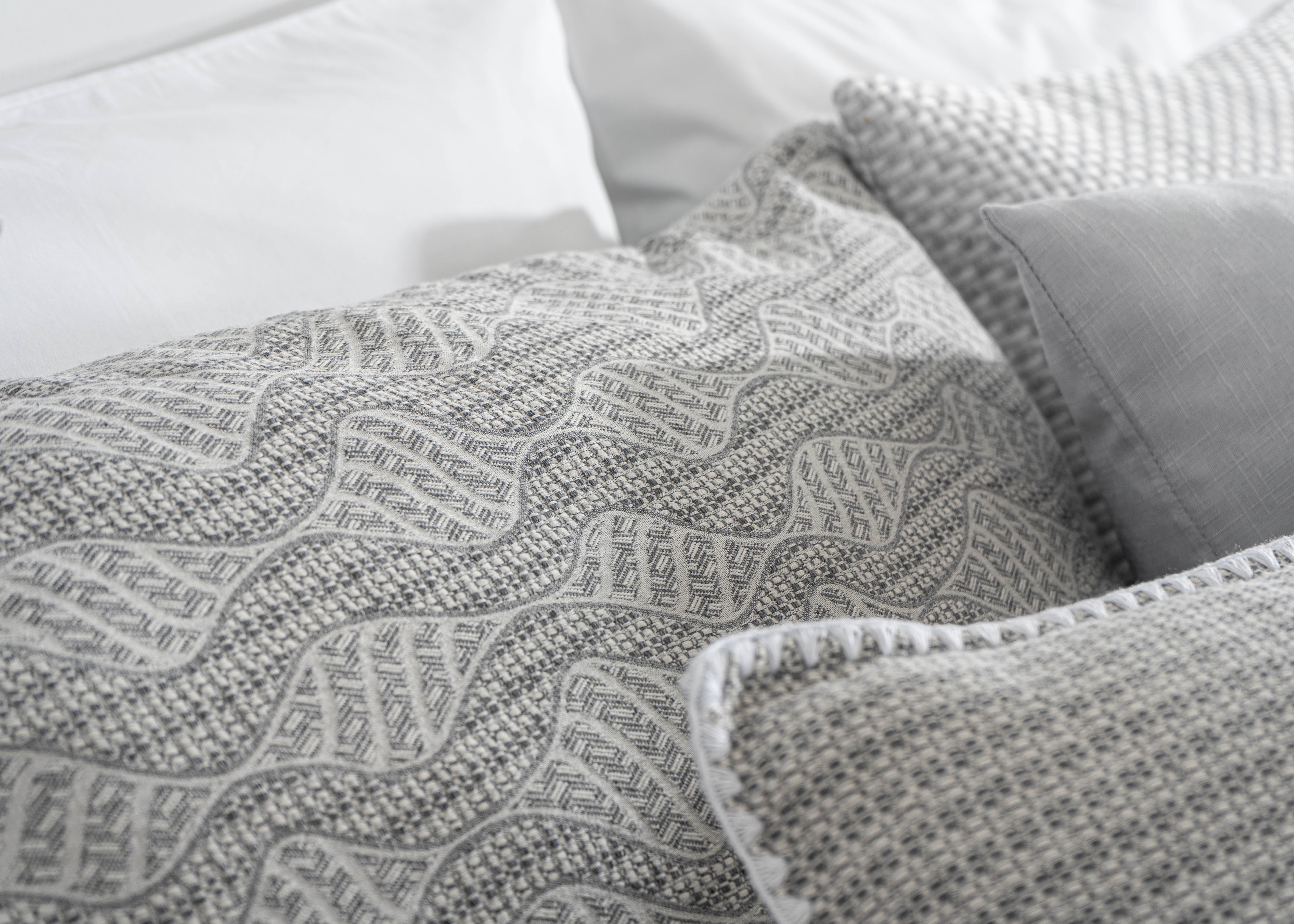 Colcha Jacquard Libra Cinza