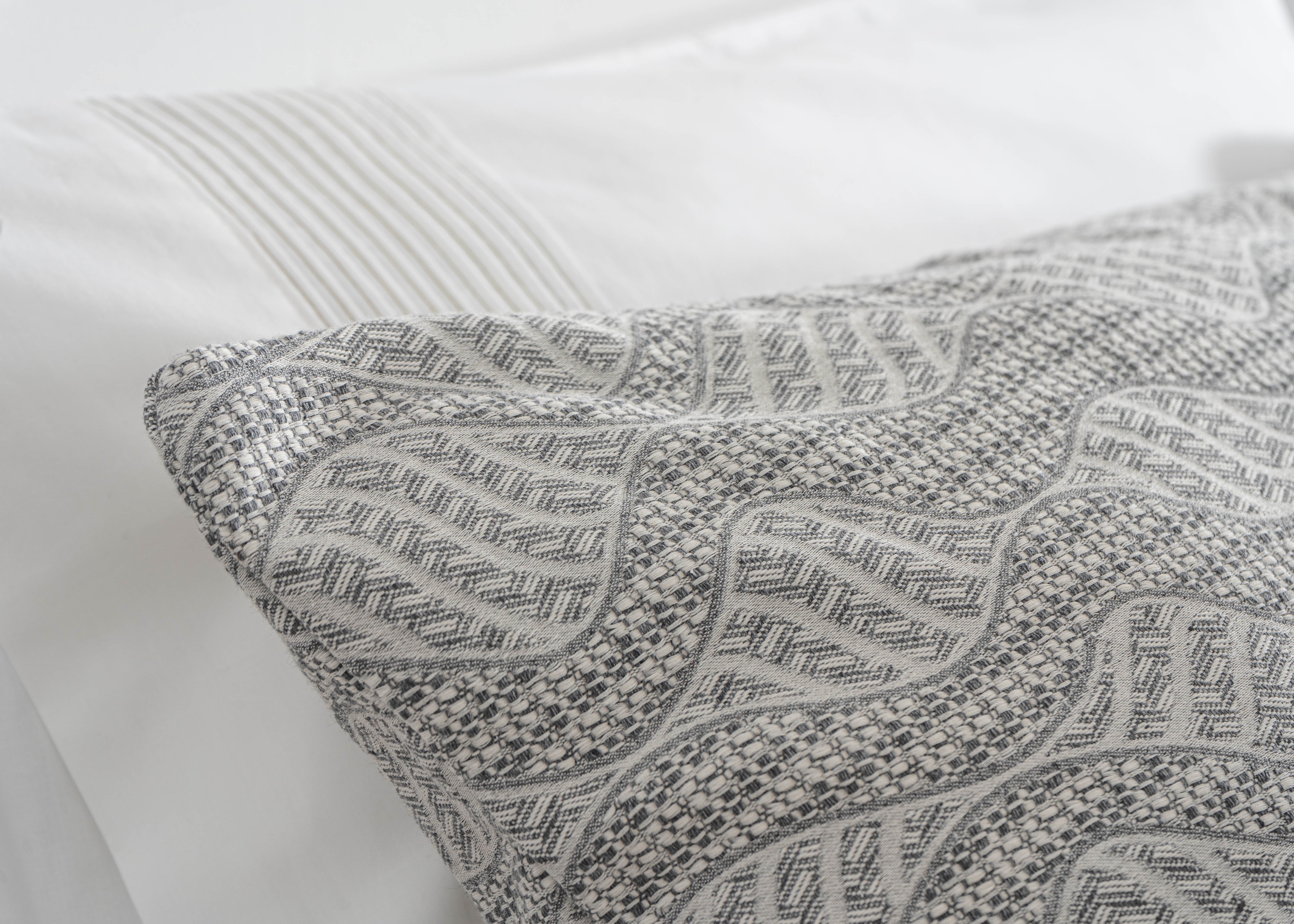 Colcha Jacquard Libra Cinza