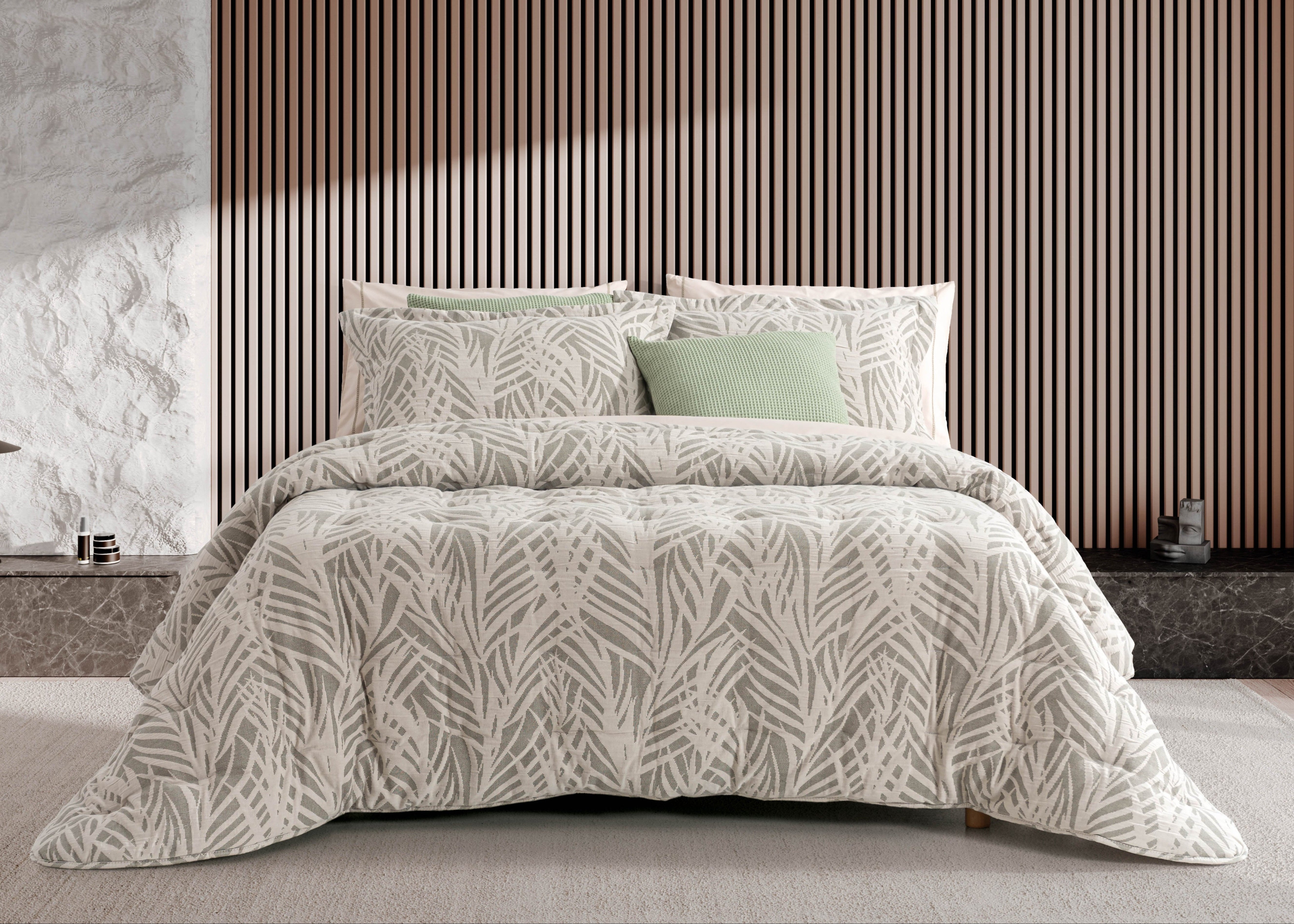 Colcha Jacquard Marco Verde