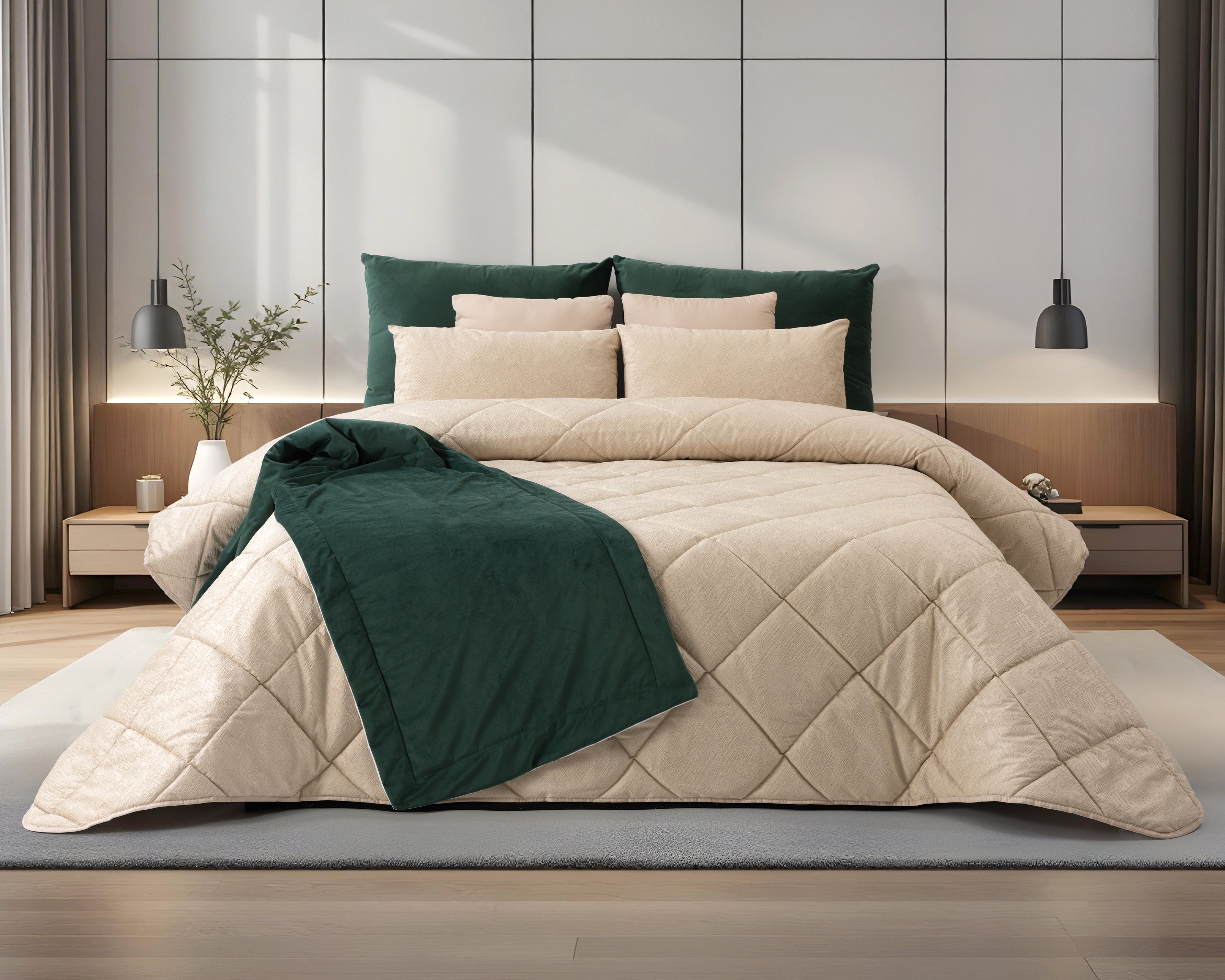 Edredom de Veludo Velvet Celine