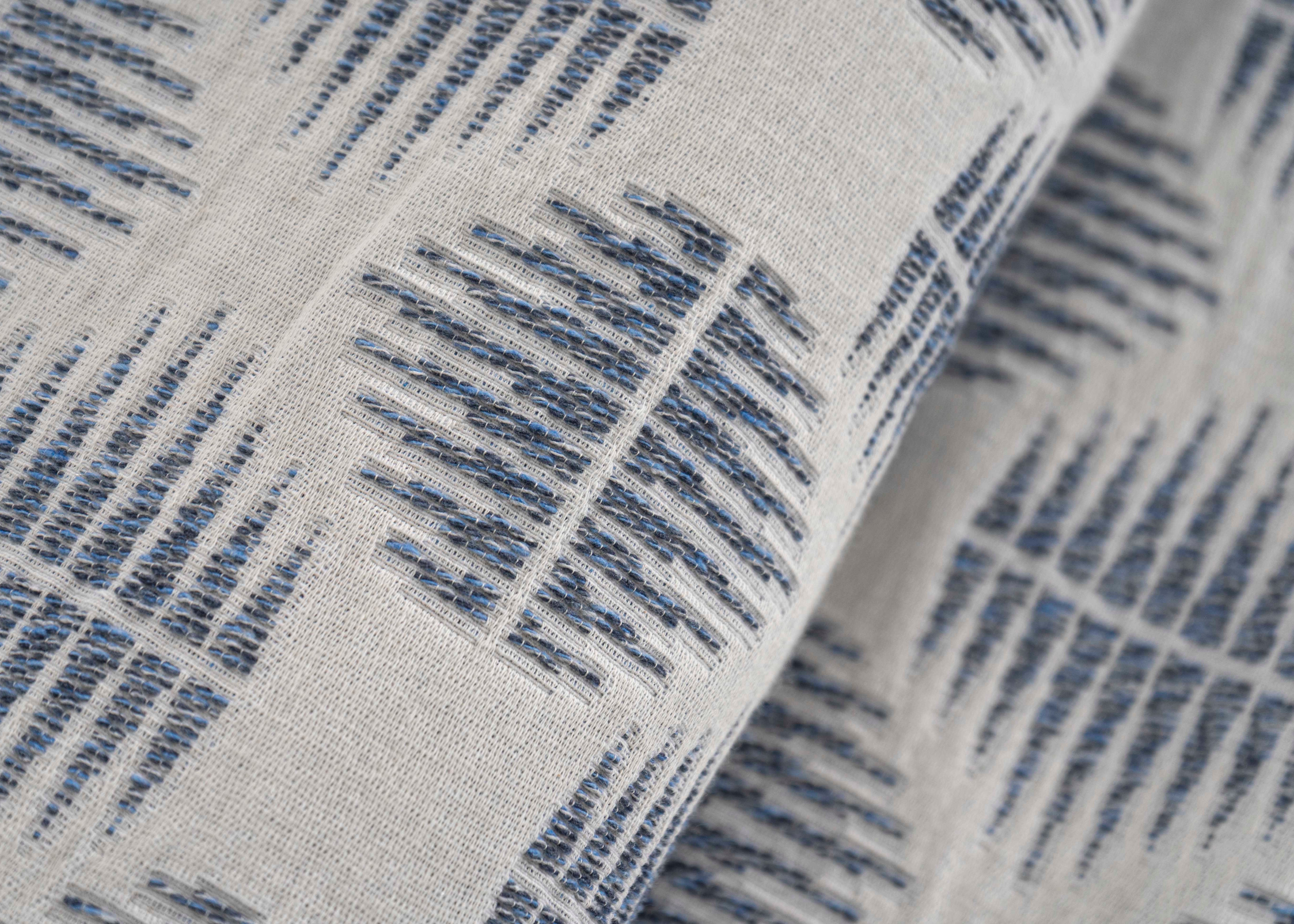 Colcha Jacquard Oslo Azul
