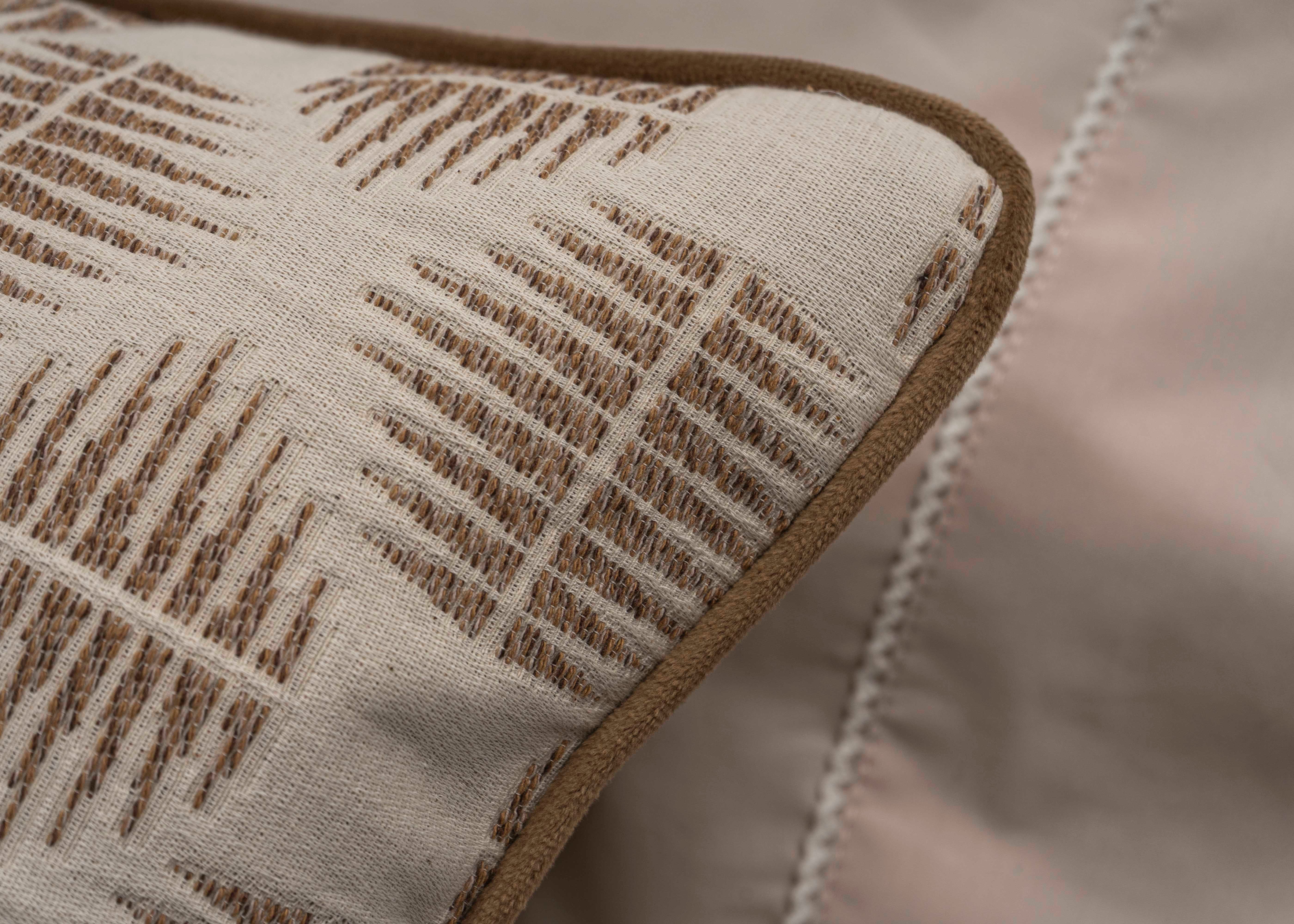 Colcha Jacquard Oslo Camel