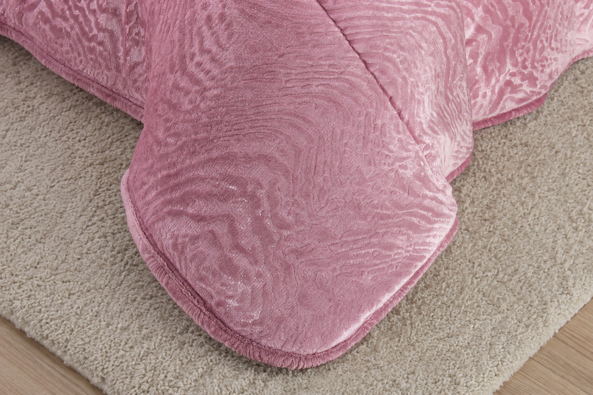 Edredom de Borrego Warm Pérsia Rosa