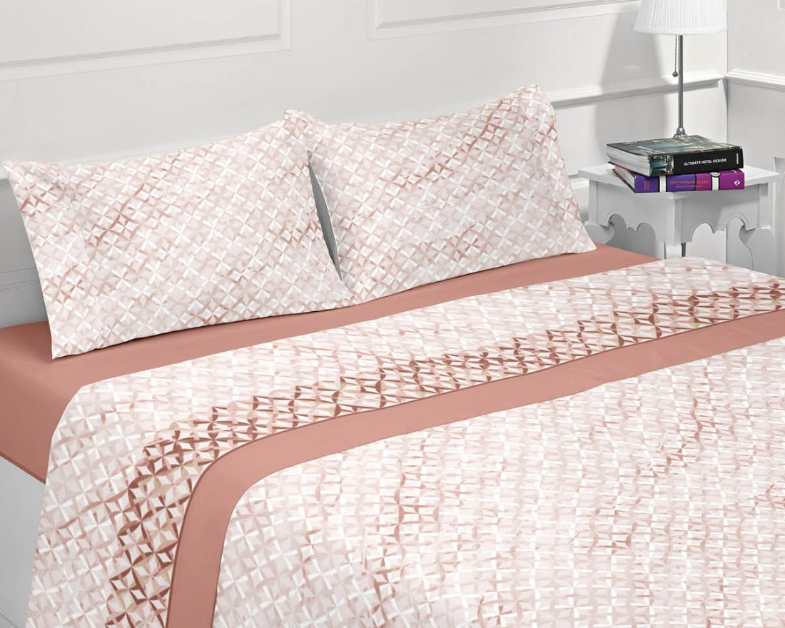 Jogo de Cama de Coralina Romero Coral