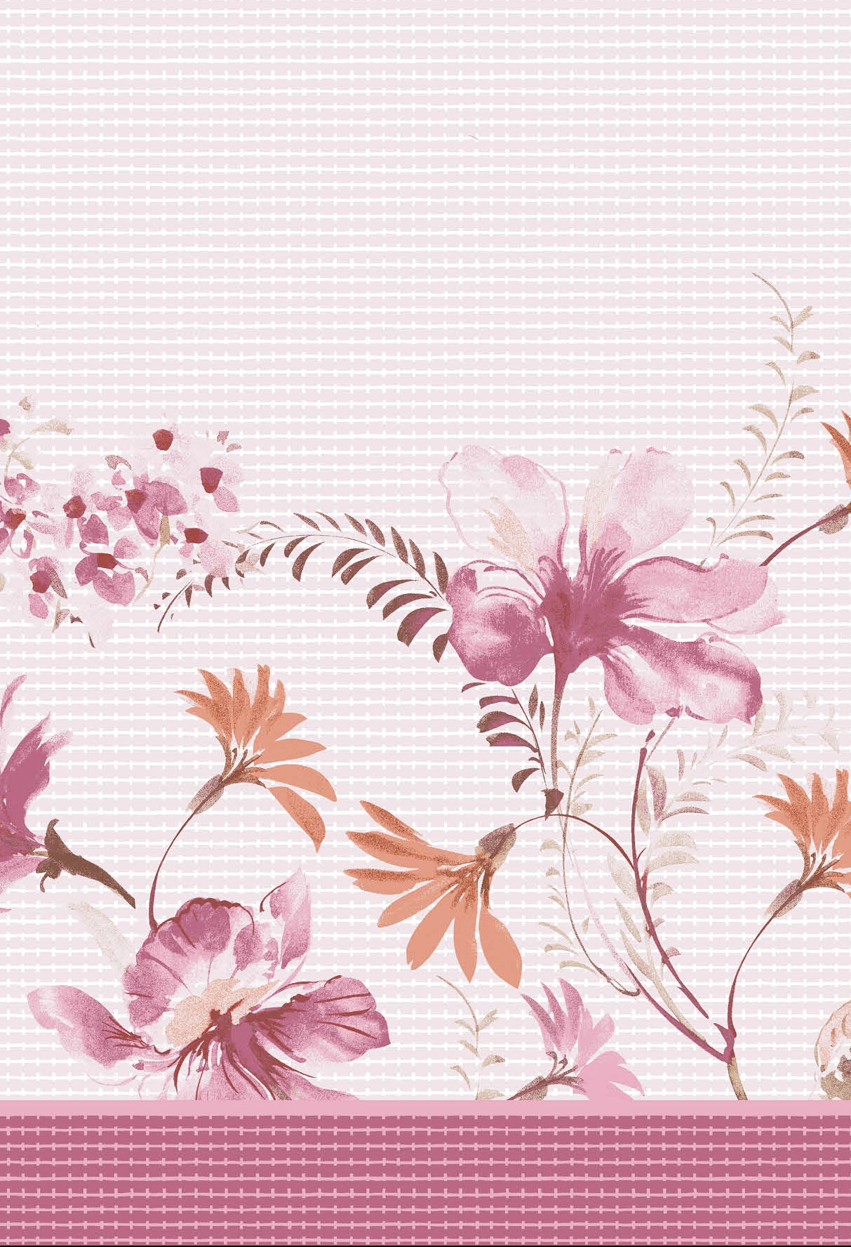 Jogo de Cama de Coralina Raja Rosa