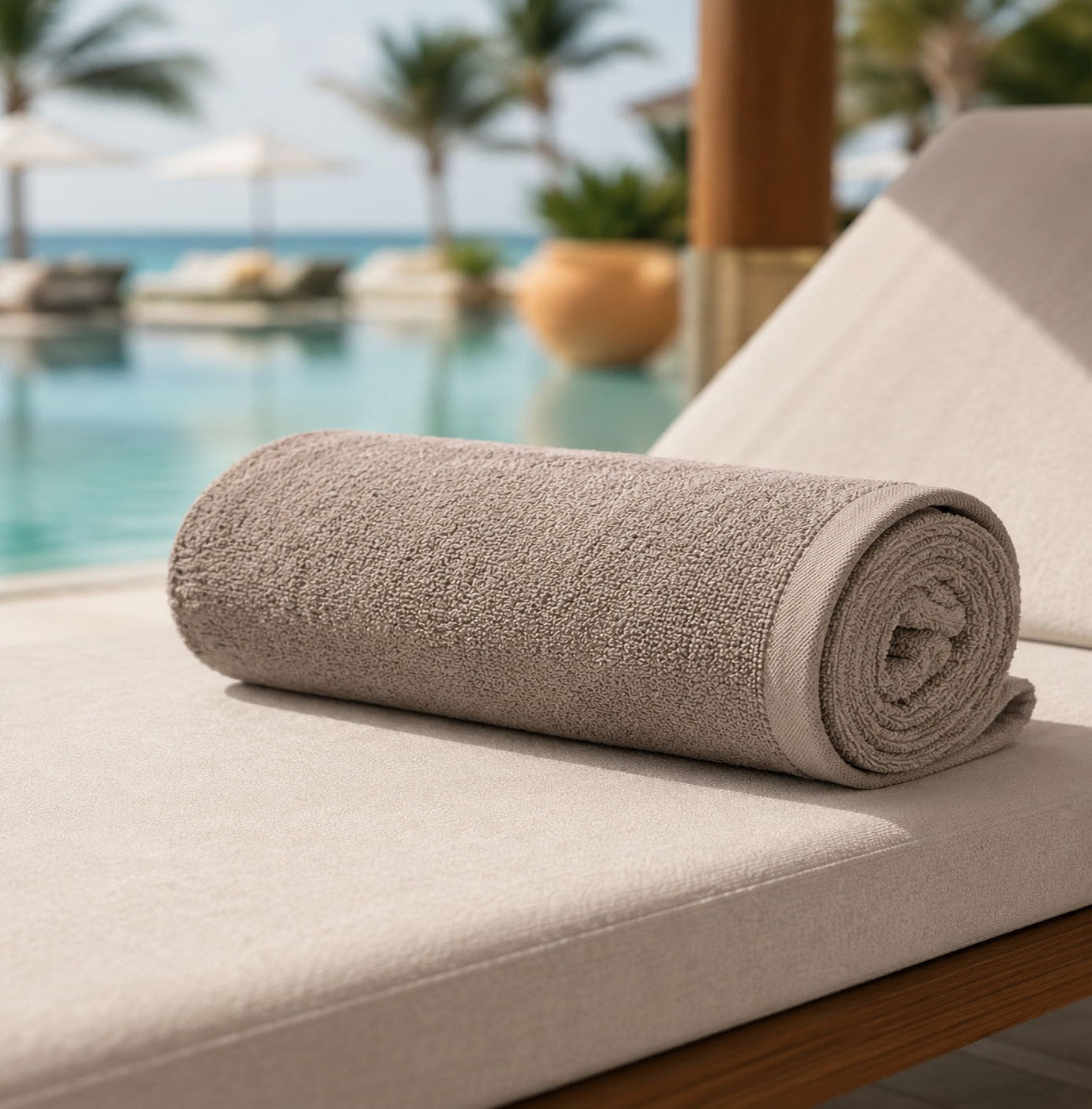 Toalha de Praia Lisa Premium