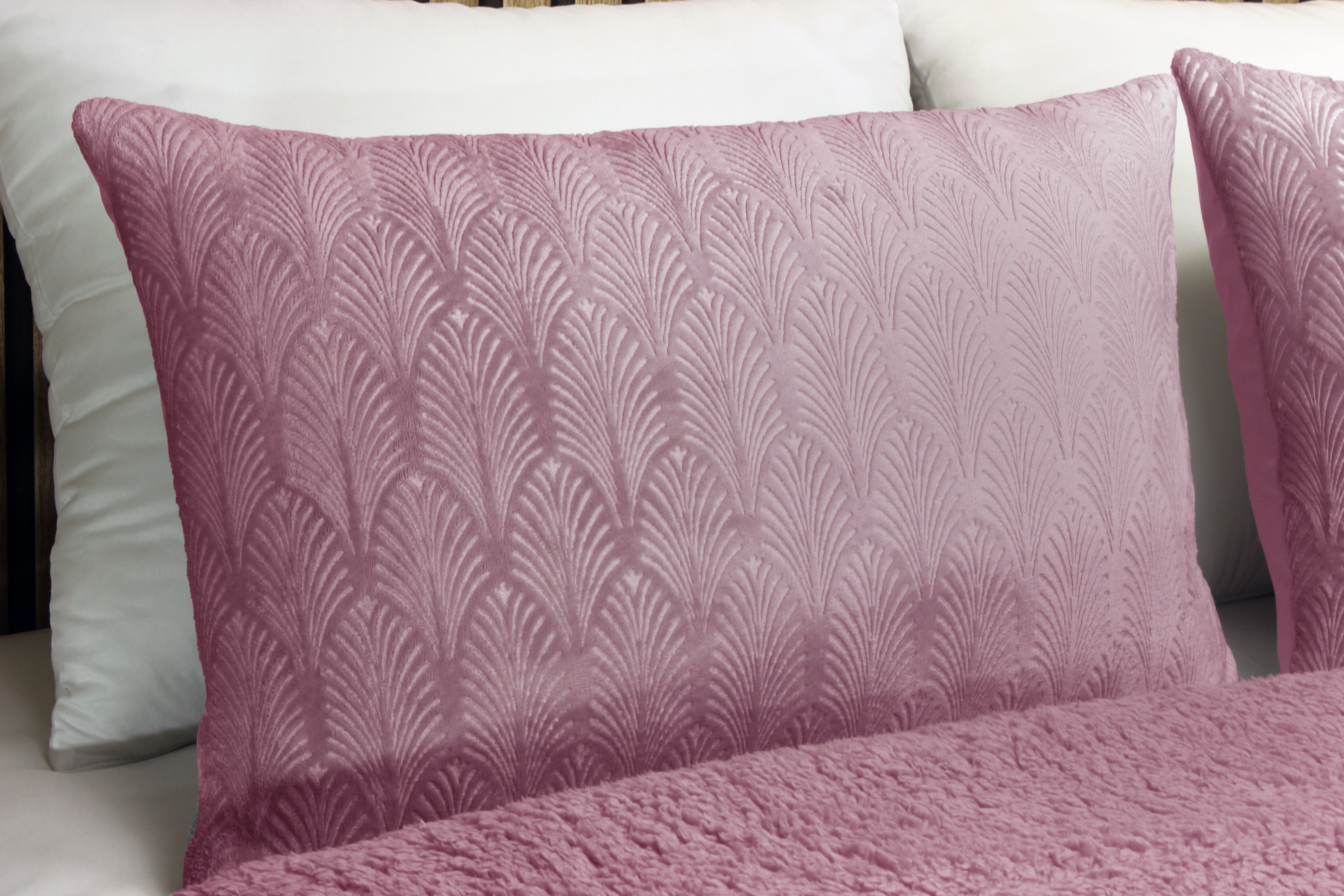 Edredom de Borrego Warm Pacífico Rosa