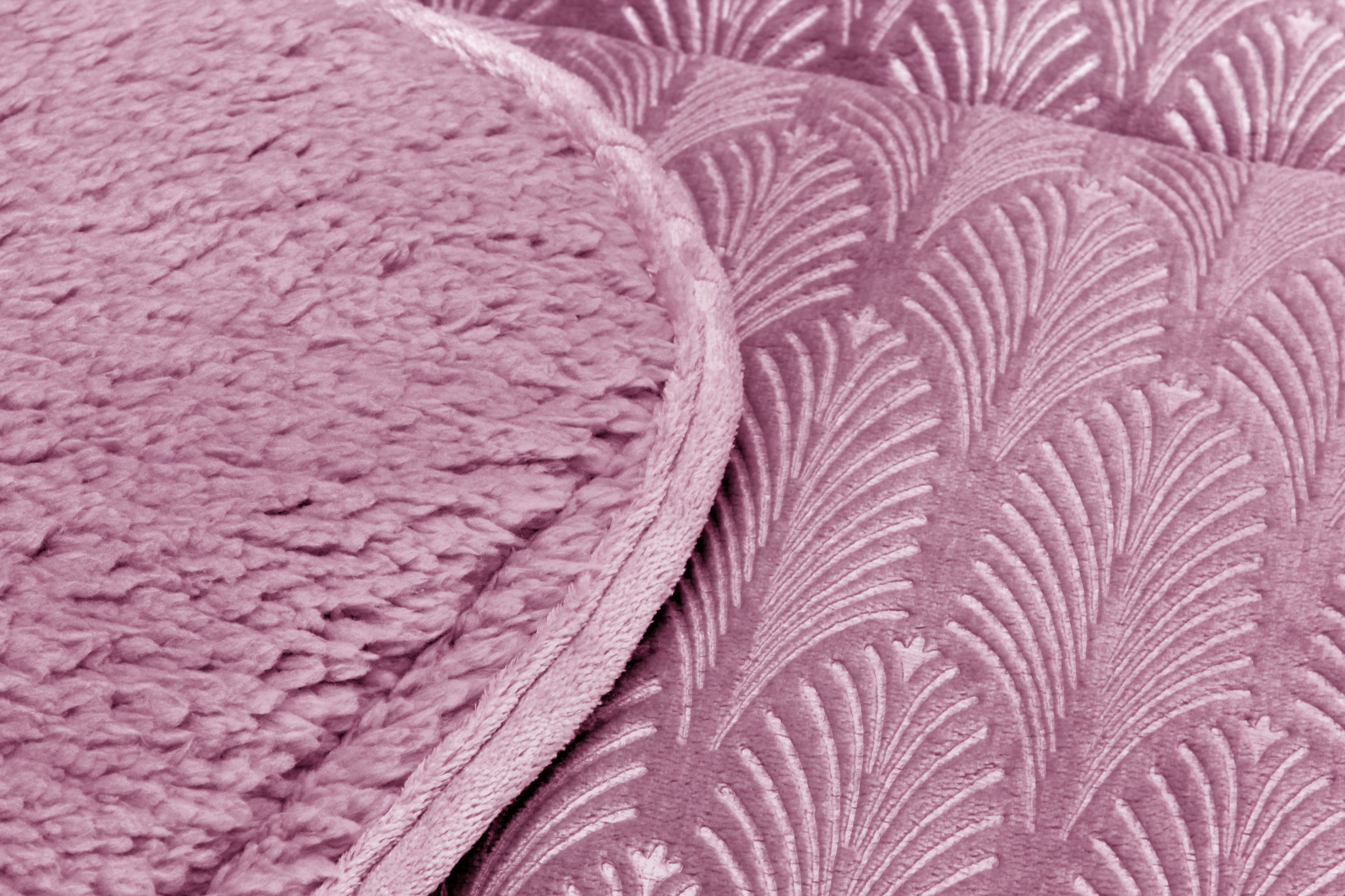 Edredom de Borrego Warm Pacífico Rosa