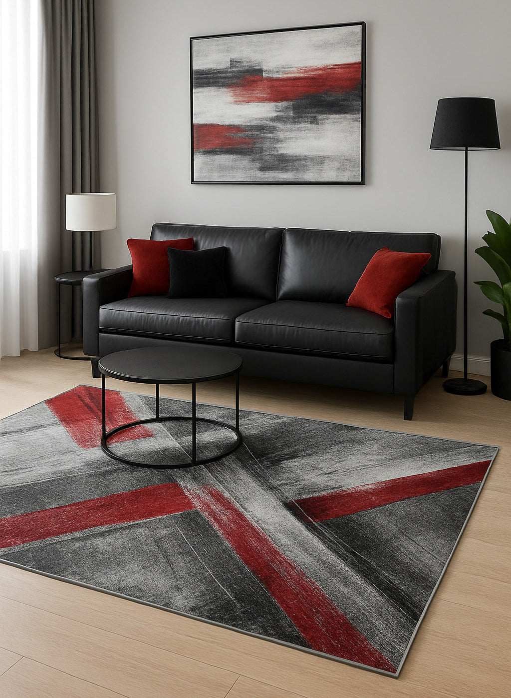 Tapete Horizonte Vermelho