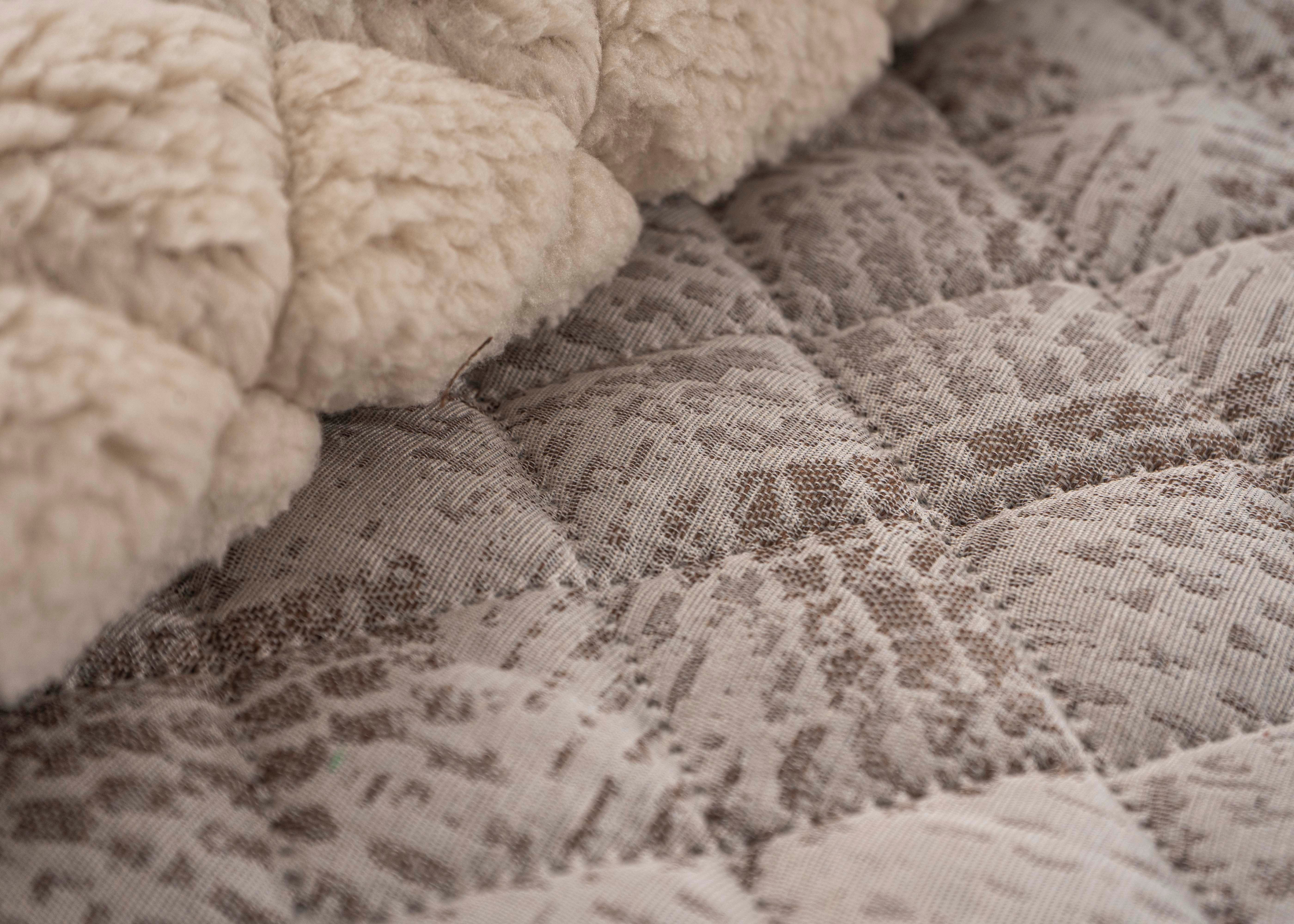 Edredom Pelo de Borrego Jacquard Zurique