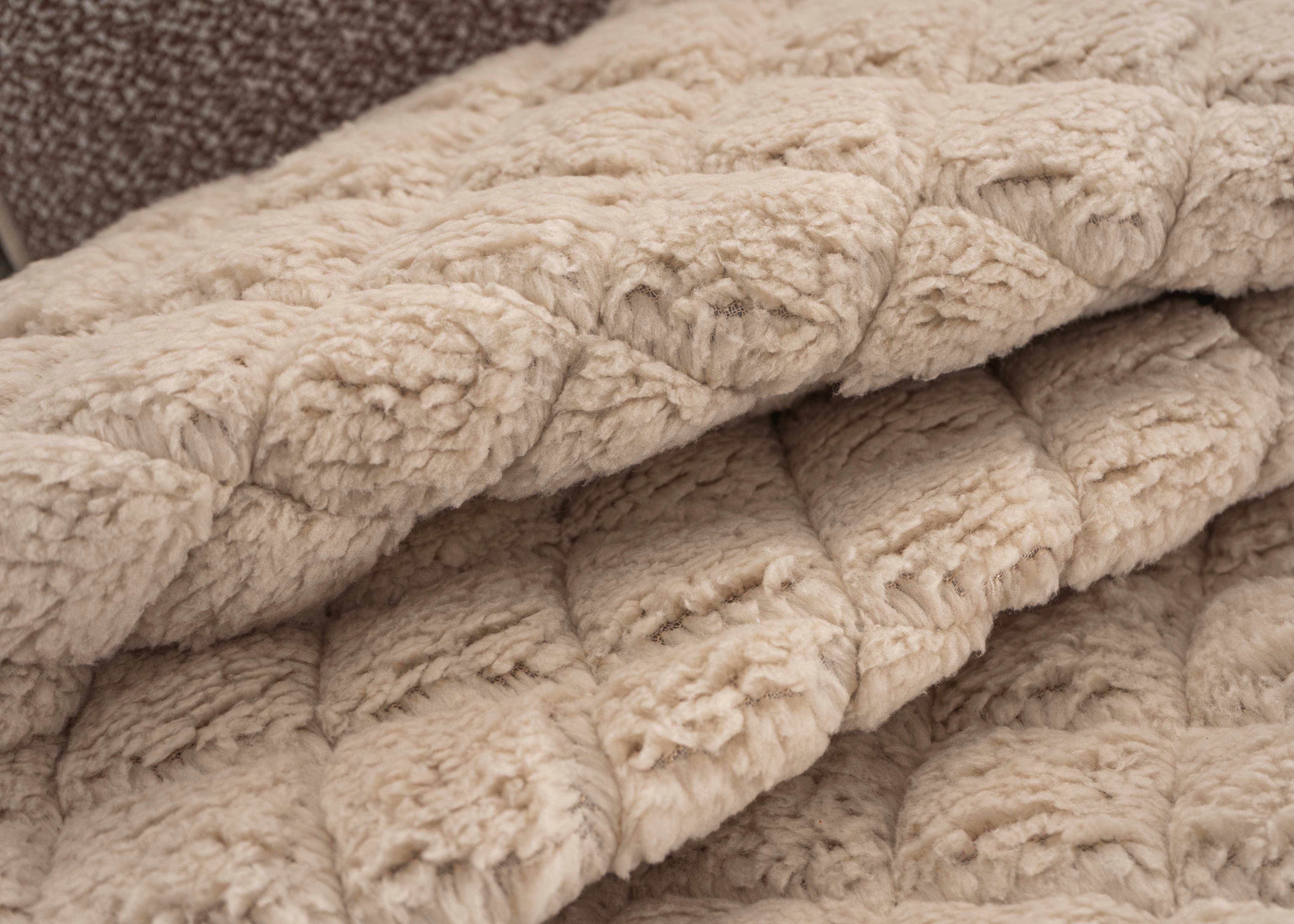 Edredom Pelo de Borrego Jacquard Zurique