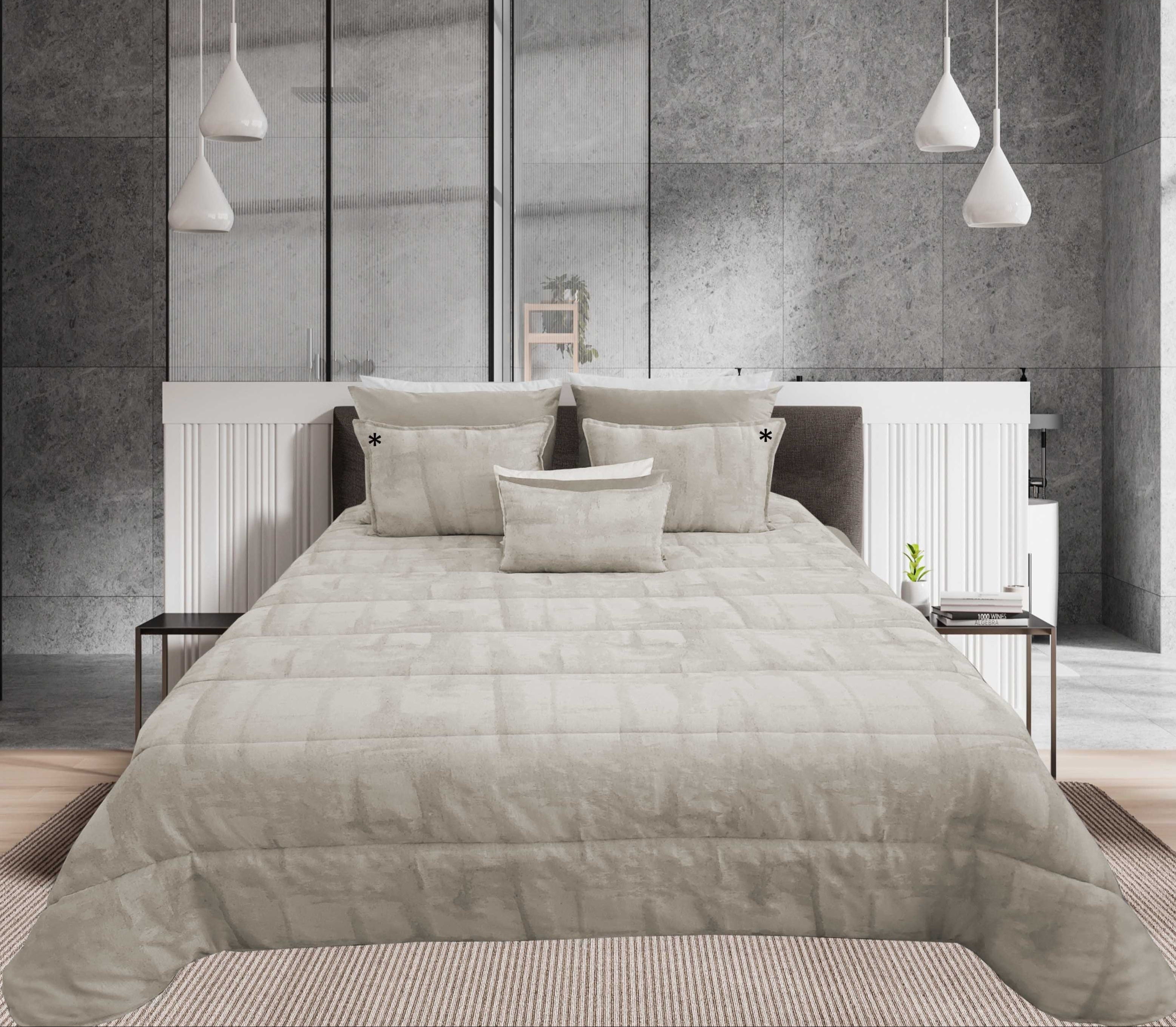Edredom Jacquard Gales Bege