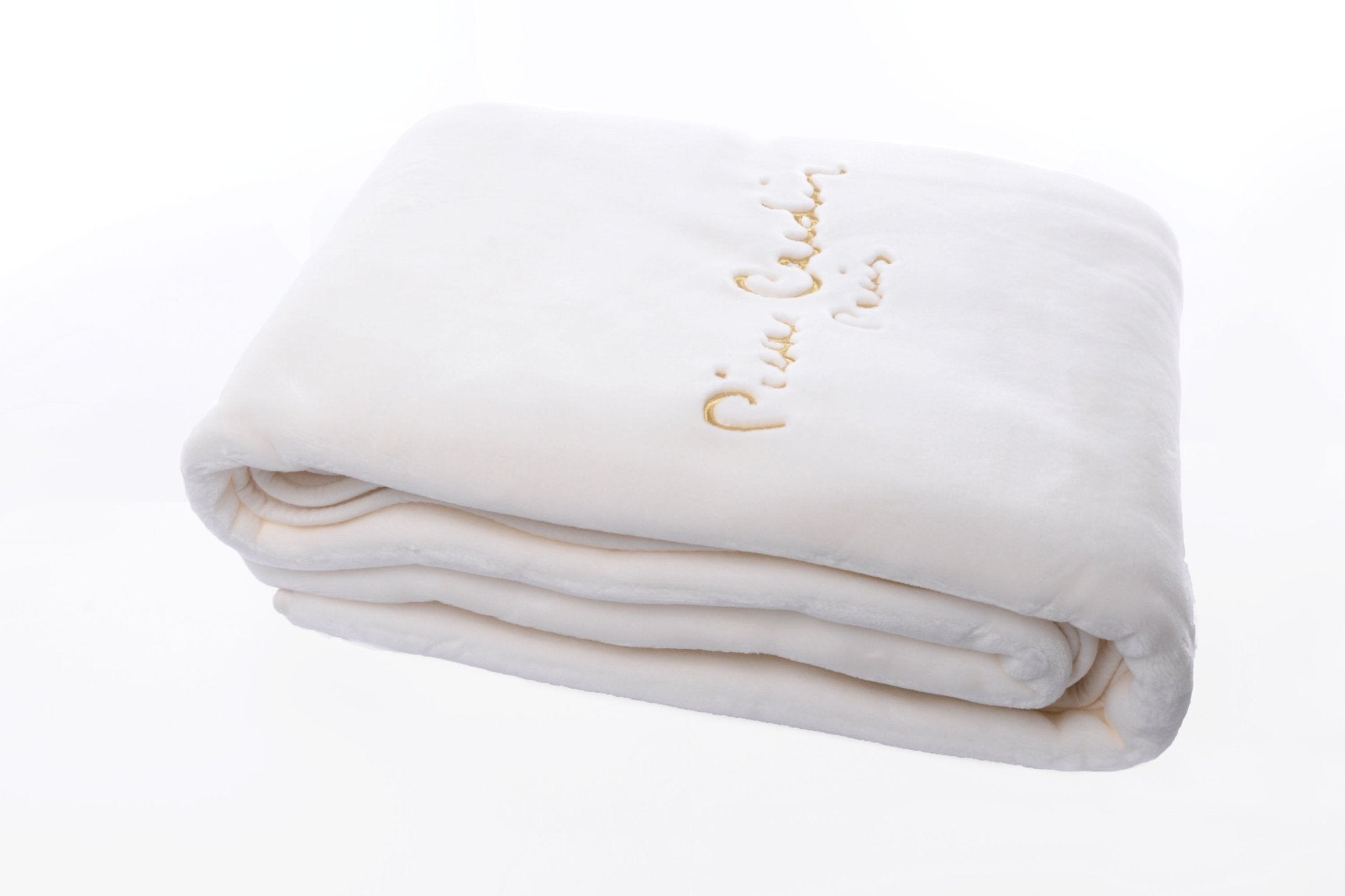 Cobertor Pierre Cardin Branco Natural - Larbonito